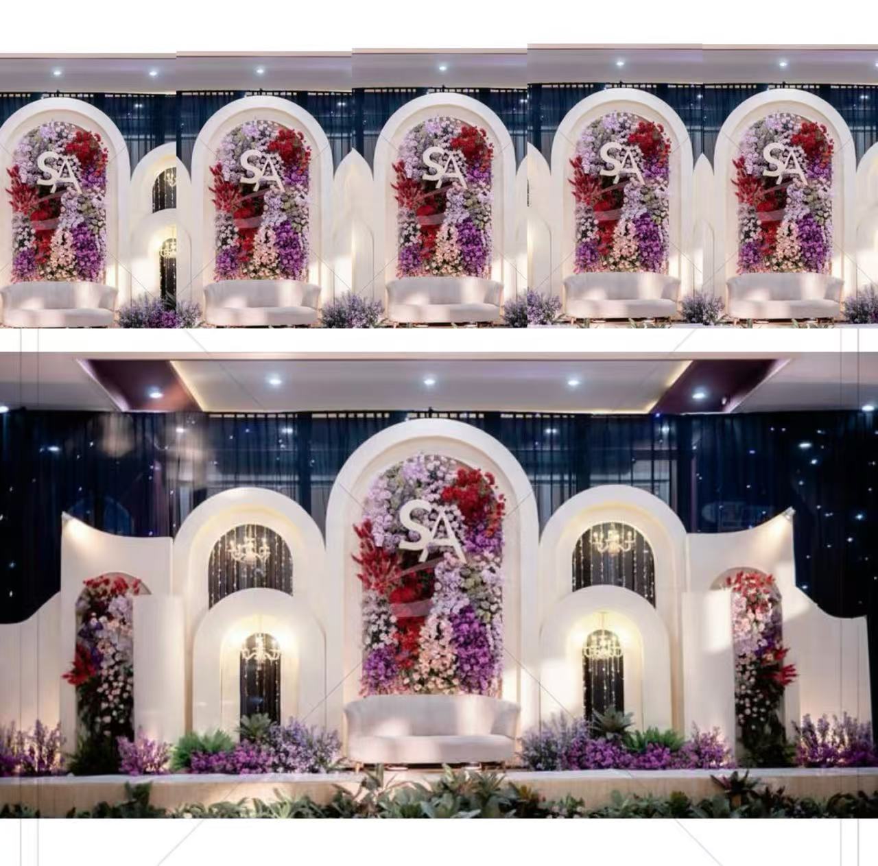 Event Party Supply Rental - Düğün Dekorasyon Malzemeleri PVC Kemer Arka