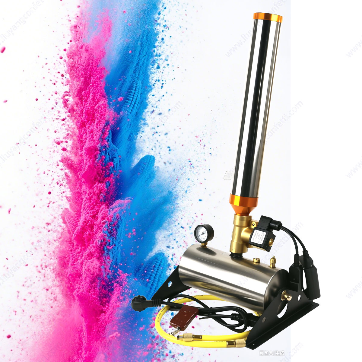Confetti Cannon Tube - Konfeti Topu Makinesi Renkli Toz Bebek