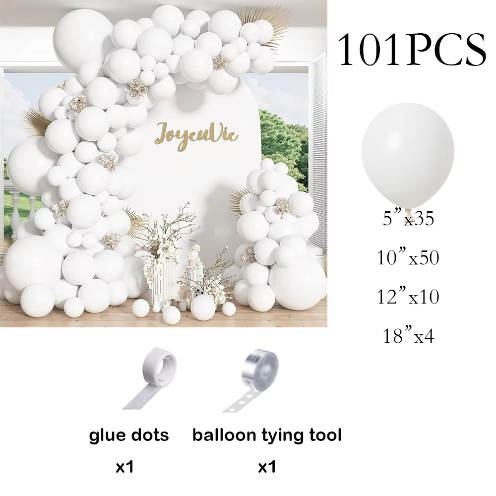 Düğün Temalı Balon Çelenk Seti - Balloon Arch Kit incelemesi ve fiyatı