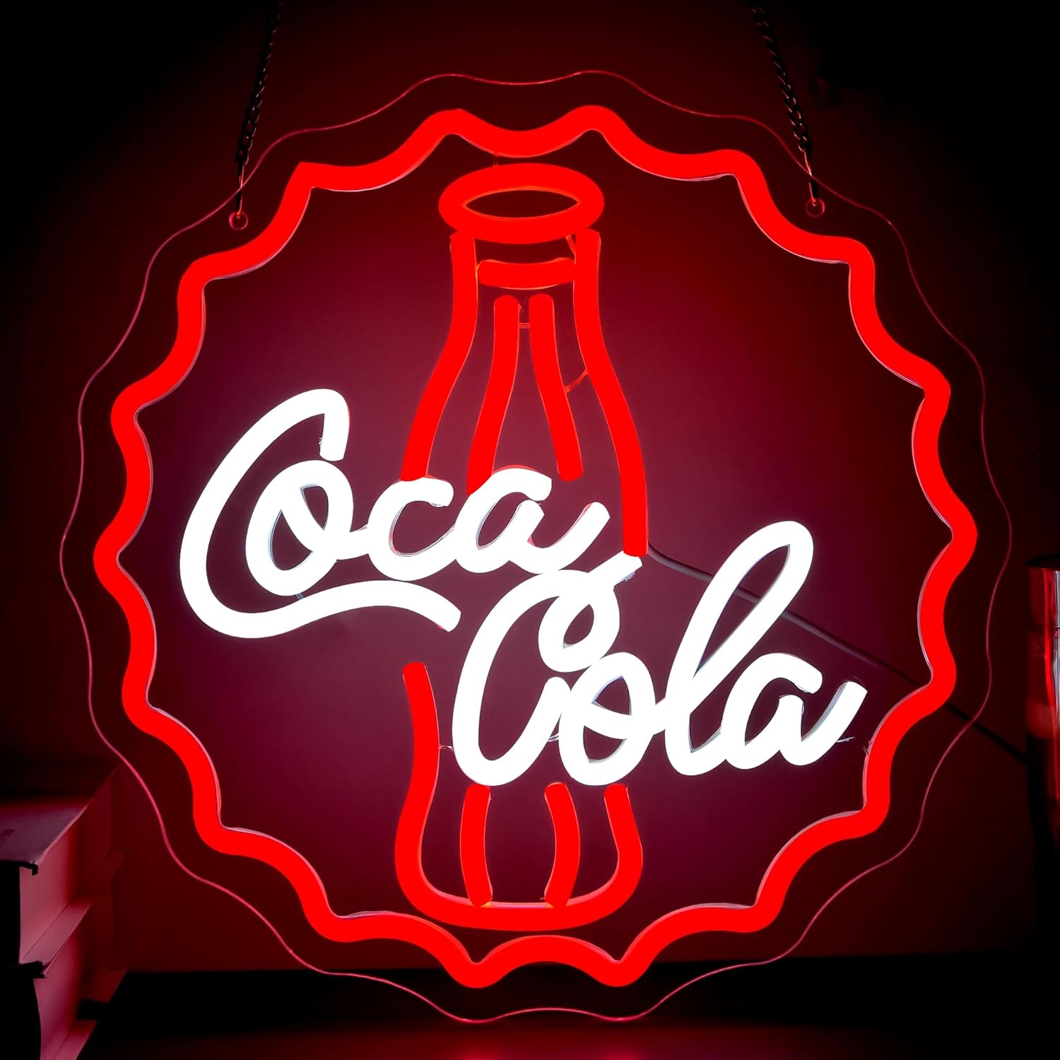 Cola Neon Burcu Sanat Duvar La - Neon Sign Party incelemesi ve fiyatı