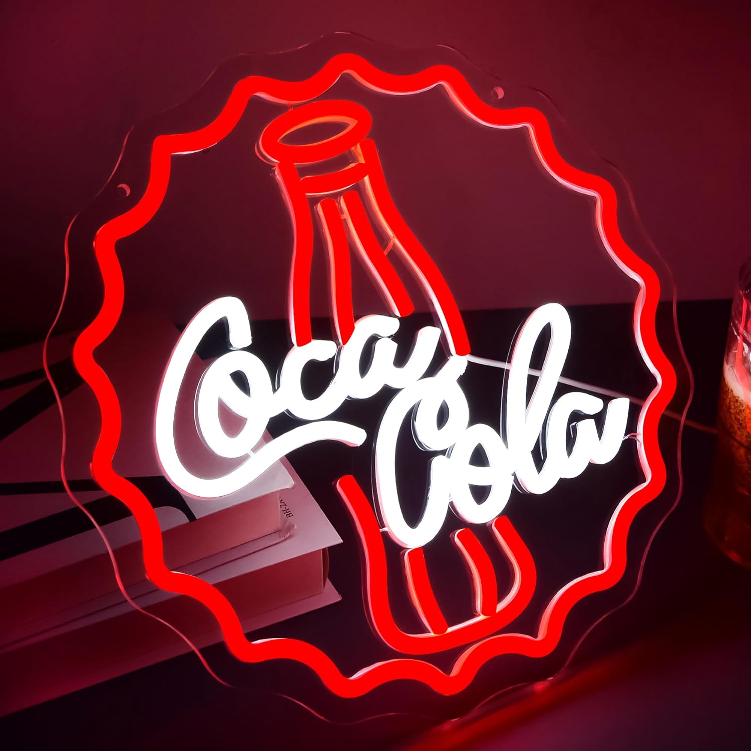 Cola Neon Burcu Sanat Duvar La - Neon Sign Party incelemesi ve fiyatı