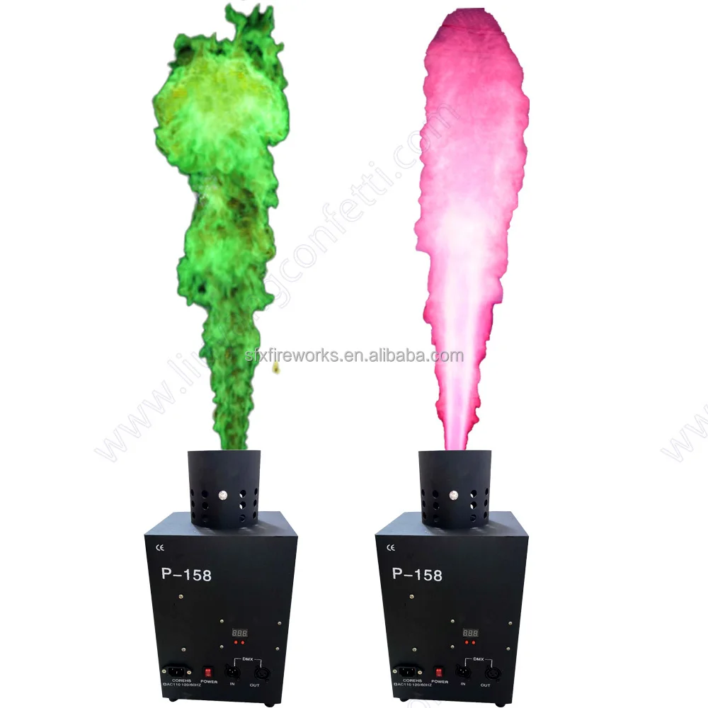 Renkli Alev 200w DMX Ateş Maki - Confetti Cannon Tube incelemesi ve fiyatı