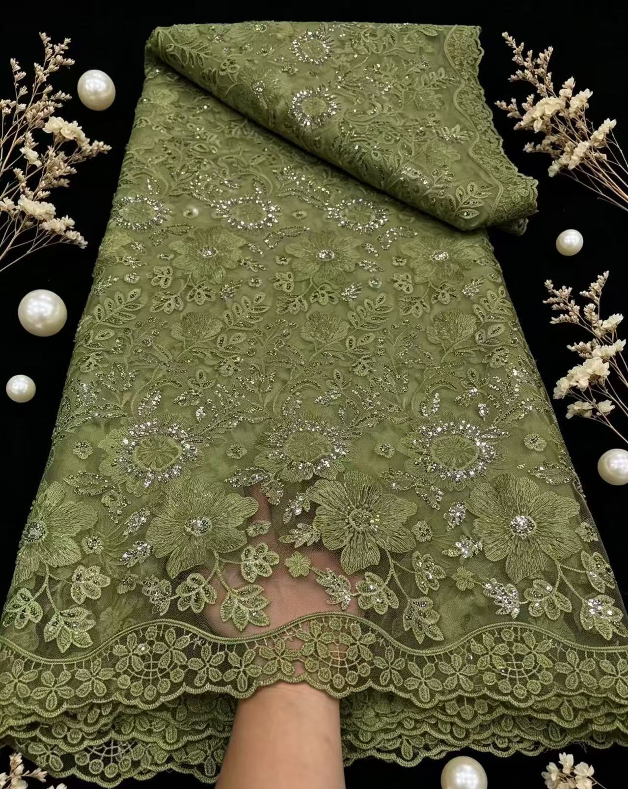 Saf Fransız Tül Net Payetler D - Glitter Tablecloth incelemesi ve fiyatı
