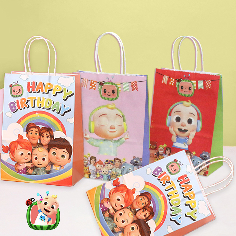 Cocomelons Parti Hediye Çantas - Supply Event incelemesi ve fiyatı