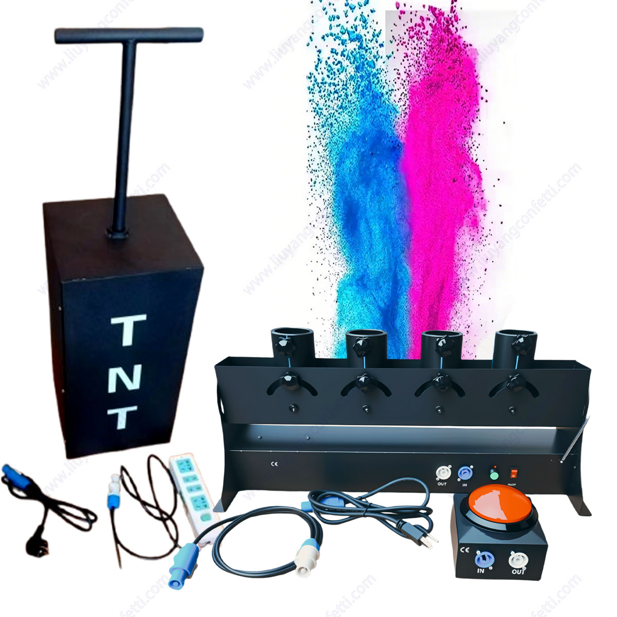 Elektronik Sprey Konfeti Tozu  - Confetti Cannon Tube incelemesi ve fiyatı